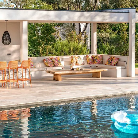 Βίλα Blue Pearl 10 Pers Piscine Chauffee 10 Minutes A Pieds Sainte-Lucie de Porto-Vecchio