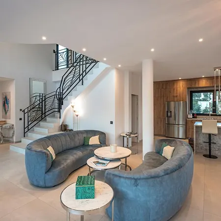 Βίλα Blue Pearl 10 Pers Piscine Chauffee 10 Minutes A Pieds *