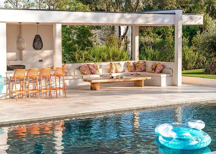 Vila Blue Pearl 10 Pers Piscine Chauffee 10 Minutes A Pieds Sainte-Lucie de Porto-Vecchio