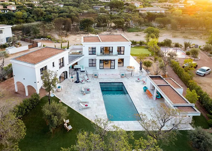 Vila Blue Pearl 10 Pers Piscine Chauffee 10 Minutes A Pieds Sainte-Lucie de Porto-Vecchio